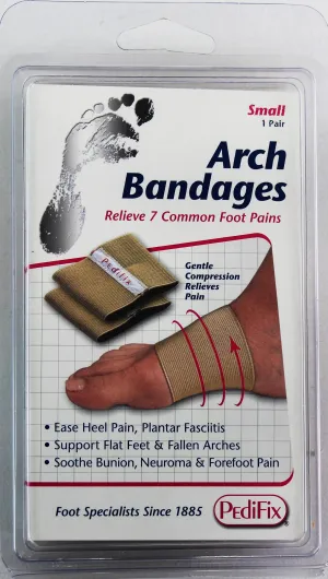 PediFix Arch Support Bandages – Lightweight Support for Arch & Heel Pain