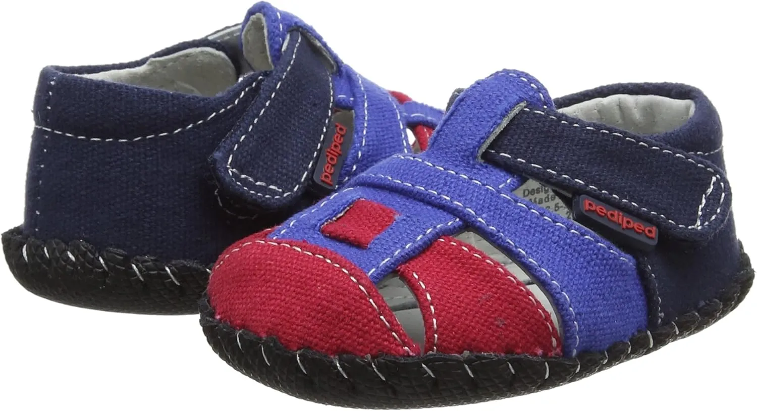 pediped Unisex-Child Harvey Flat