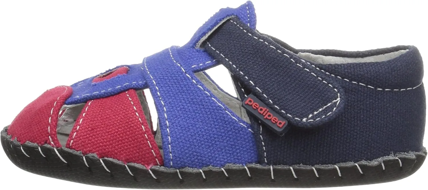 pediped Unisex-Child Harvey Flat