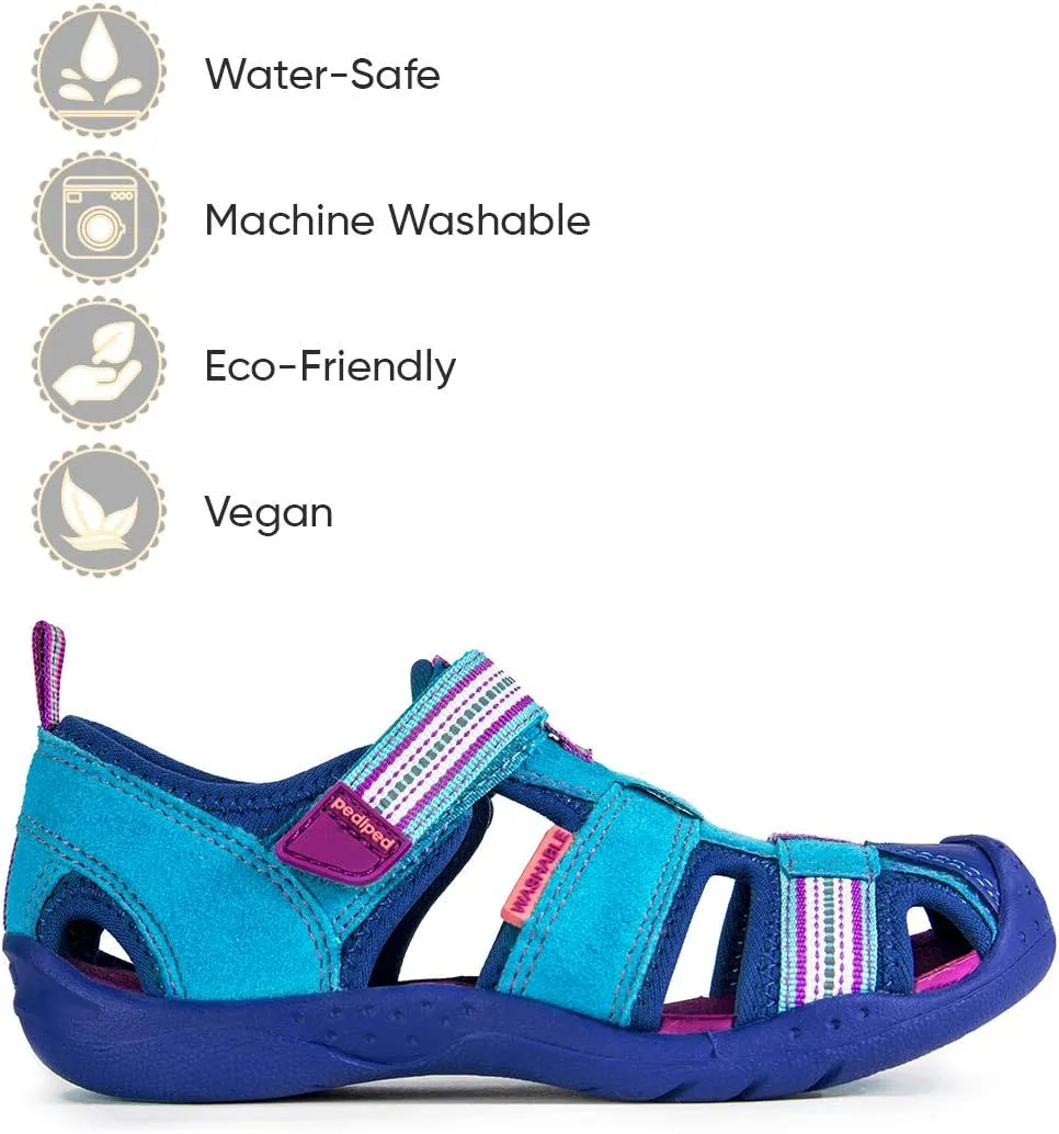 pediped Unisex-Child Sahara Flat