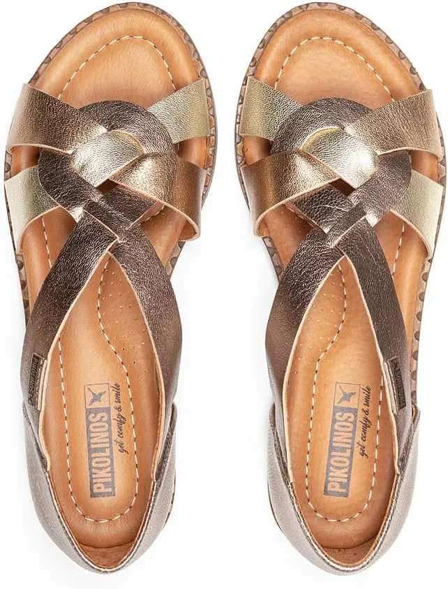 PIKOLINOS Flat Sandals Leather Algar for Woman