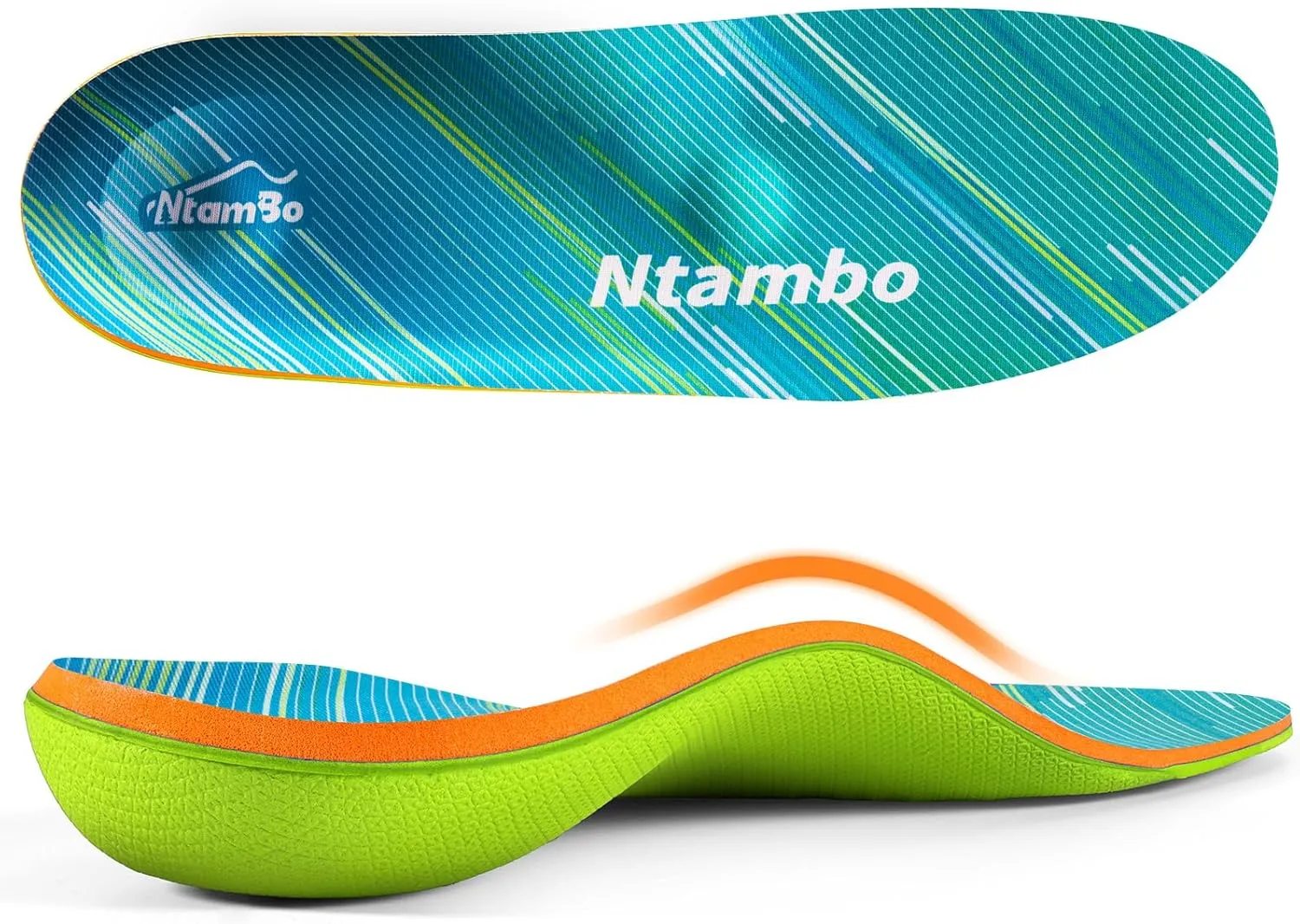 Plantar Fasciitis Arch Support Insoles, Heavy Duty Support (220 lbs) Orthotic Inserts for Flat Feet/Feet Pain Relief/Pronation, Shock Absorption Shoes Insoles for Men & Women Standing,M
