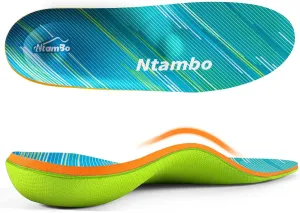 Plantar Fasciitis Arch Support Insoles, Heavy Duty Support (220 lbs) Orthotic Inserts for Flat Feet/Feet Pain Relief/Pronation, Shock Absorption Shoes Insoles for Men & Women Standing,M