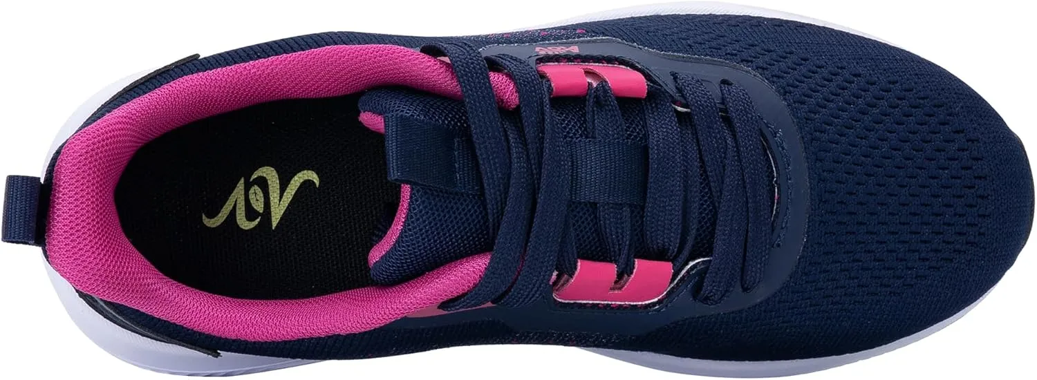 QAUPPE Womens Walking Shoes with Arch Support Athletic Orthotic Sneakers for Women Foot Pain Relief