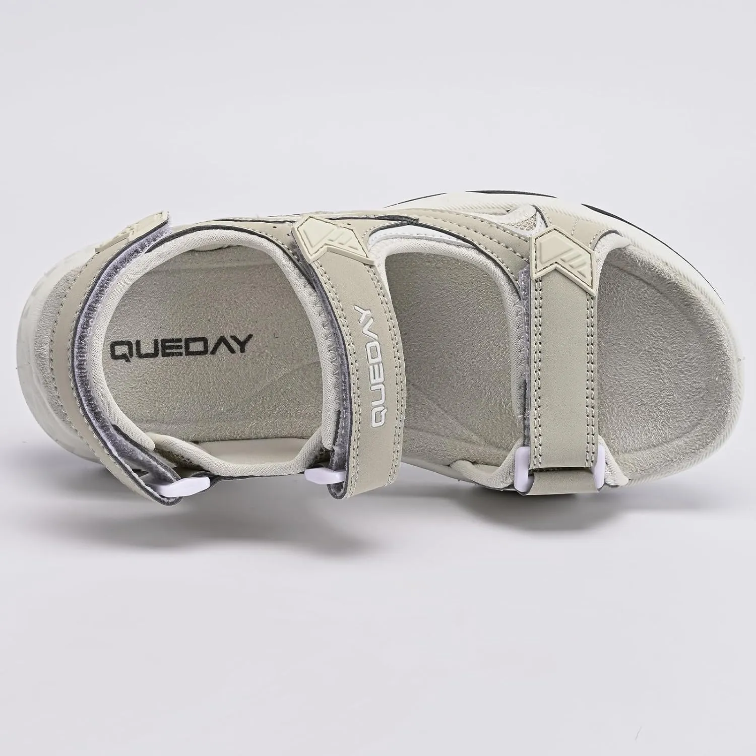Queday Womens Mens Sport Sandals Outdoor Hiking Sandals with Arch Support Comfortable Athletic Beach Sandals for Travel Walking Trekking Camping