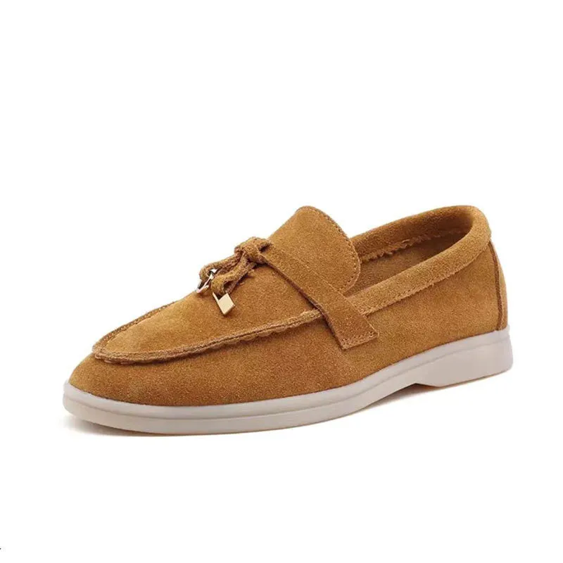 Quick dispatch - Loafer Quasten Damen Stilvolle Lightweight Wildleder Bequeme Vianne mit