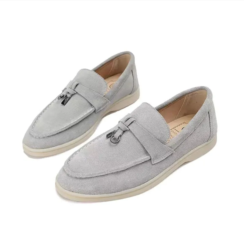Quick dispatch - Loafer Quasten Damen Stilvolle Lightweight Wildleder Bequeme Vianne mit