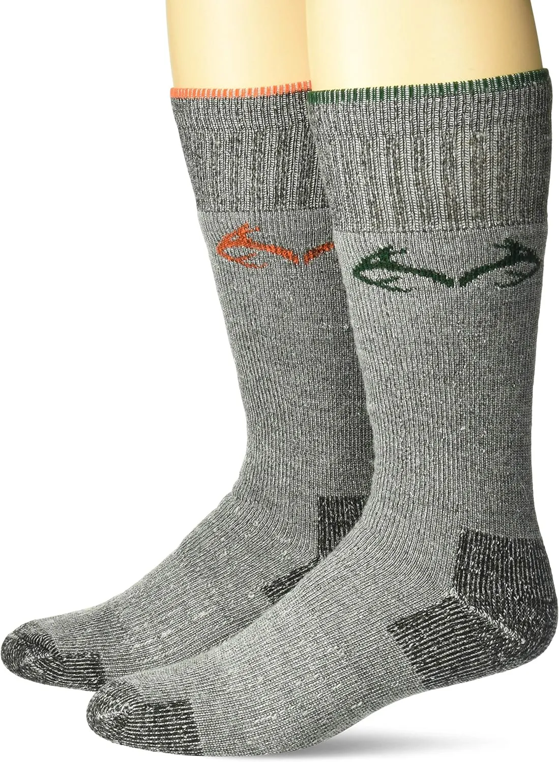 REALTREE Men's Heavyweight Merino Wool Elimishield Boot Socks