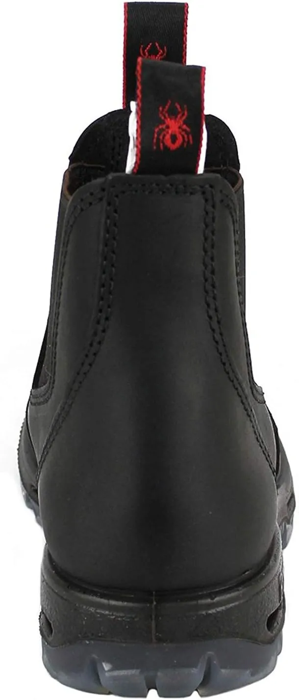 Red Back Boots UBBK Black Soft Toe Size 10 US