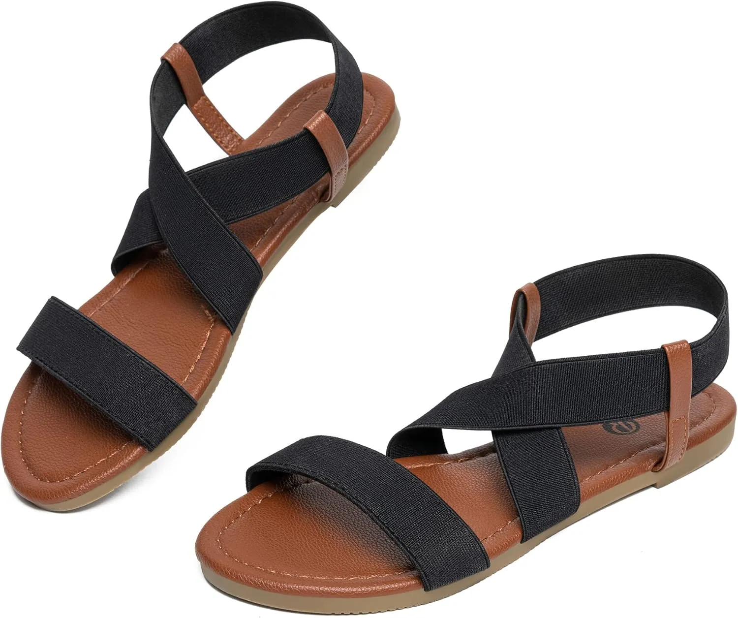 Rekayla Flat Elastic Sandals for Women