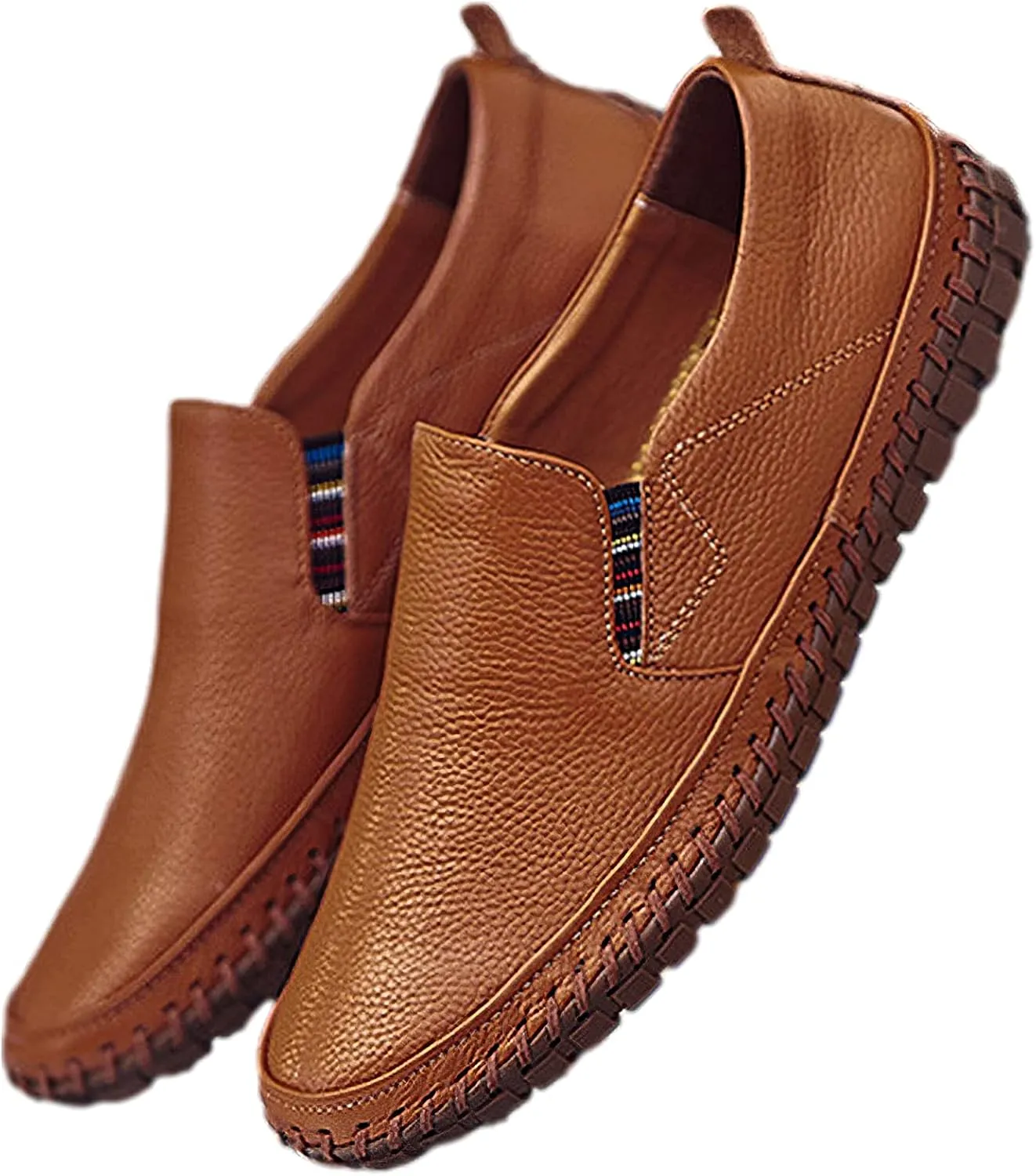rismart Men's Slip on Shoes Loafers Casual Flat Walking Driving Sneakers