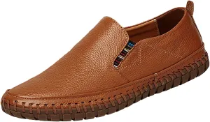 rismart Men's Slip on Shoes Loafers Casual Flat Walking Driving Sneakers