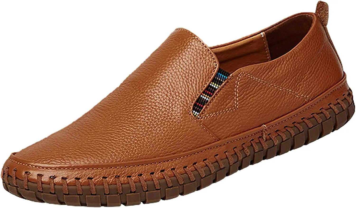 rismart Men's Slip on Shoes Loafers Casual Flat Walking Driving Sneakers