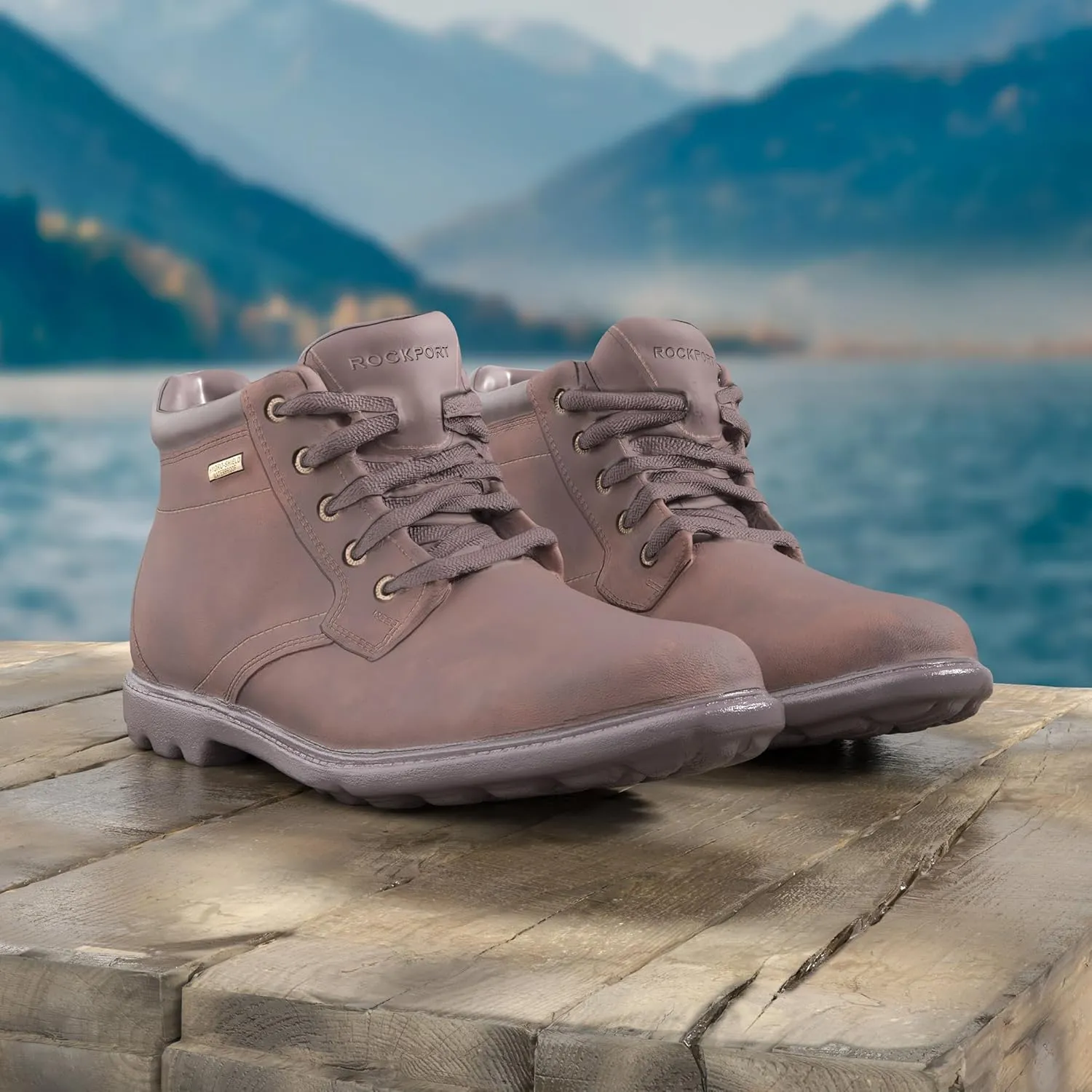 Rockport Men's Storm Surge Water Proof Plain Toe Boot