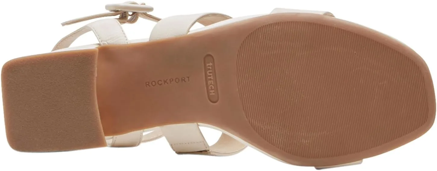 Rockport Women's Farrah 3 Band Heeled Sandal