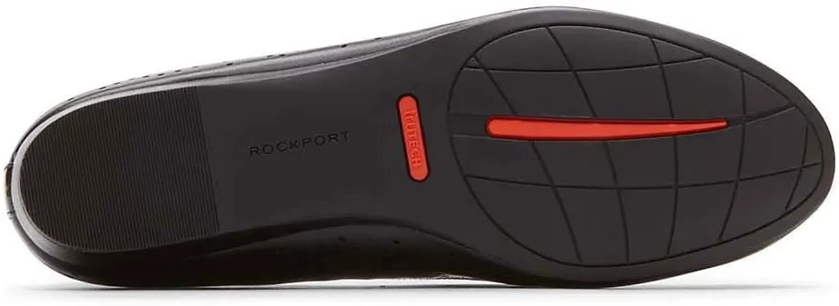 Rockport Women's Total Motion Shea Perforated Bow Ballet Flat