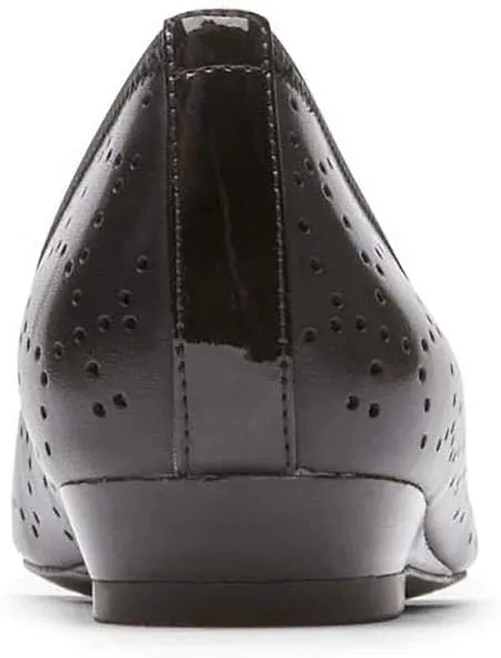 Rockport Women's Total Motion Shea Perforated Bow Ballet Flat