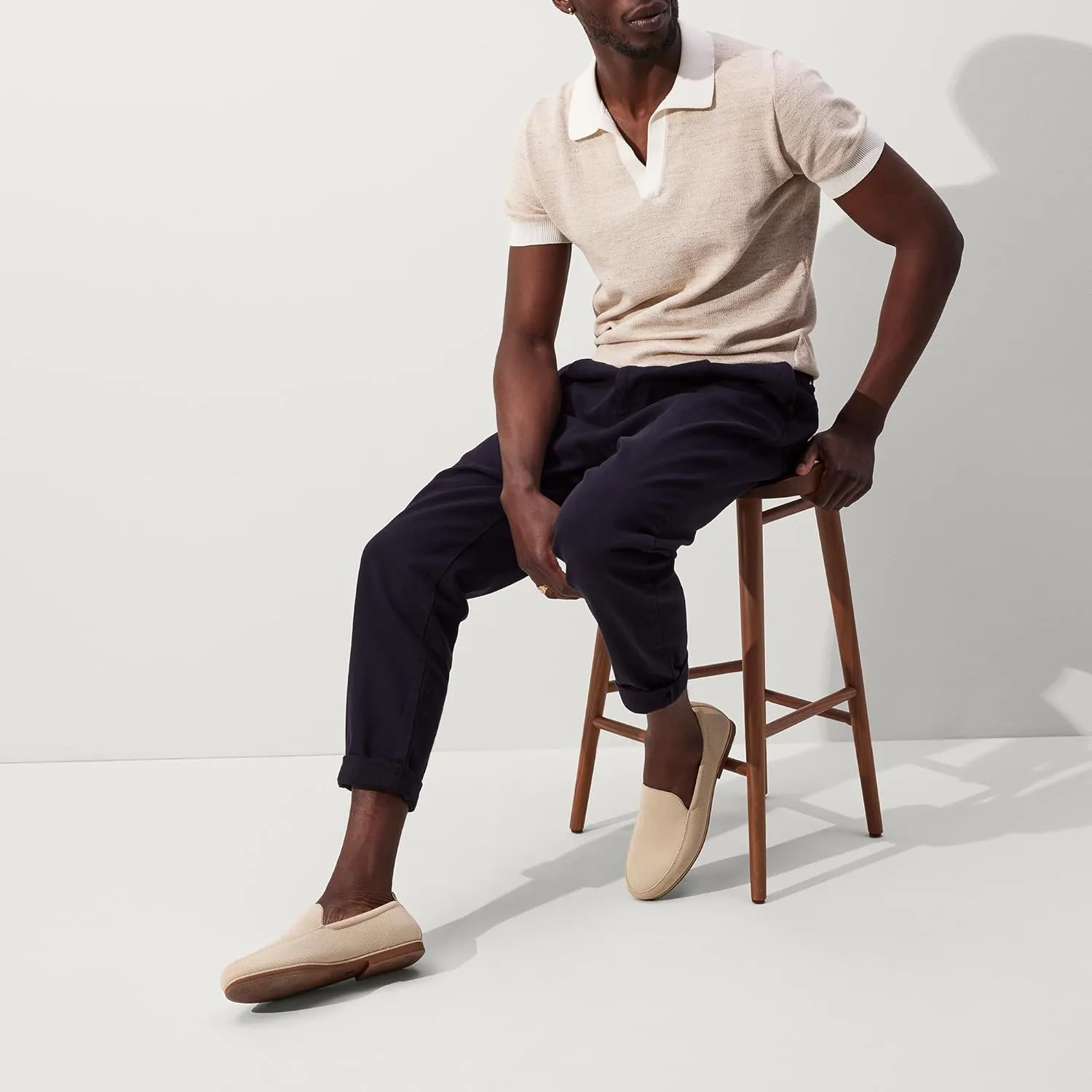 Rothy's The Ravello Loafer Men's Slip-On Shoes, Casual Loafers, Made from Recycled Plastic Bottles & Machine Washable