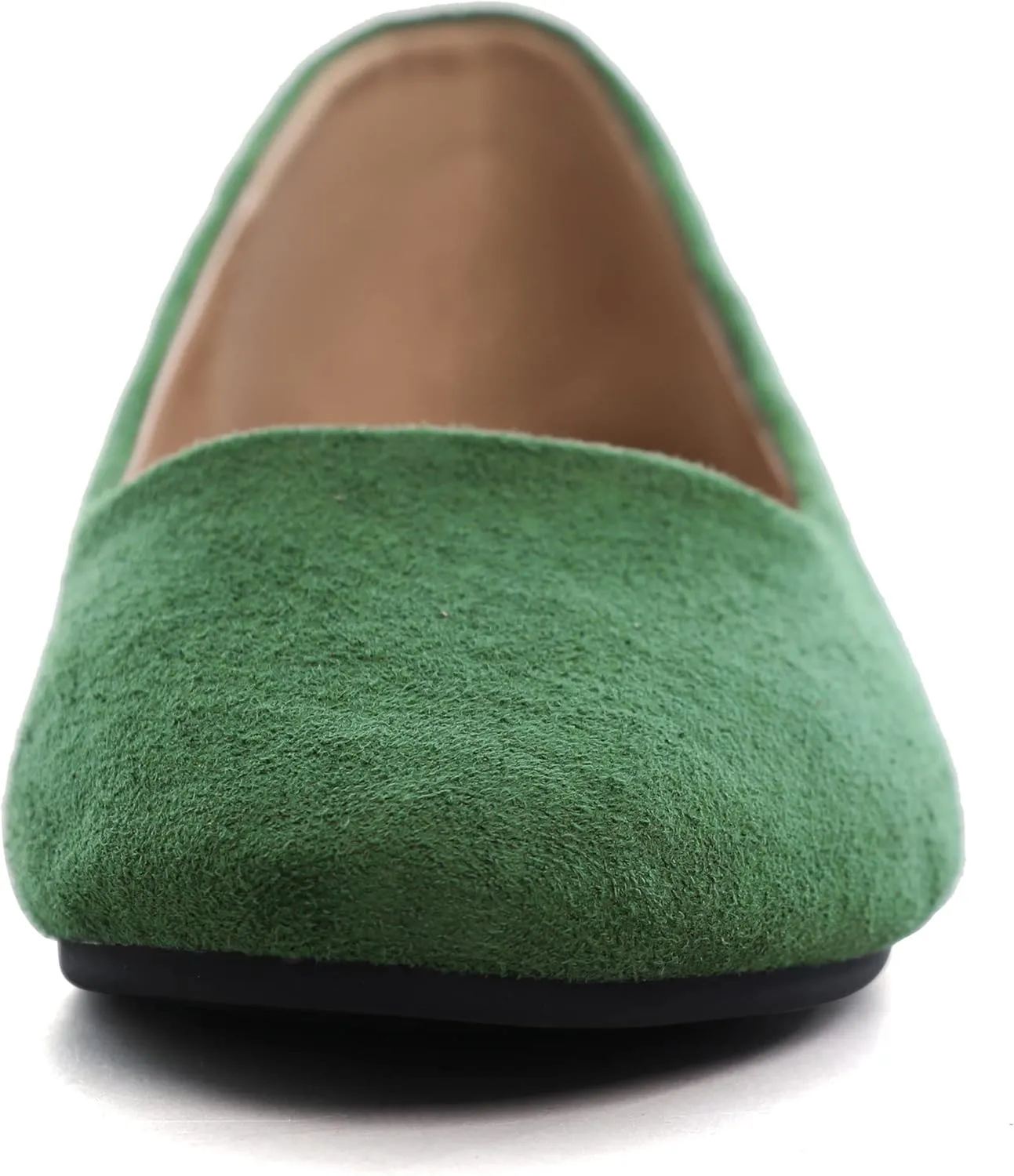 SAILING LU Pointy Toe Shoes Women Ballet Flats Comfort Solid Flat Shoes for Women Work Slip On Moccasins