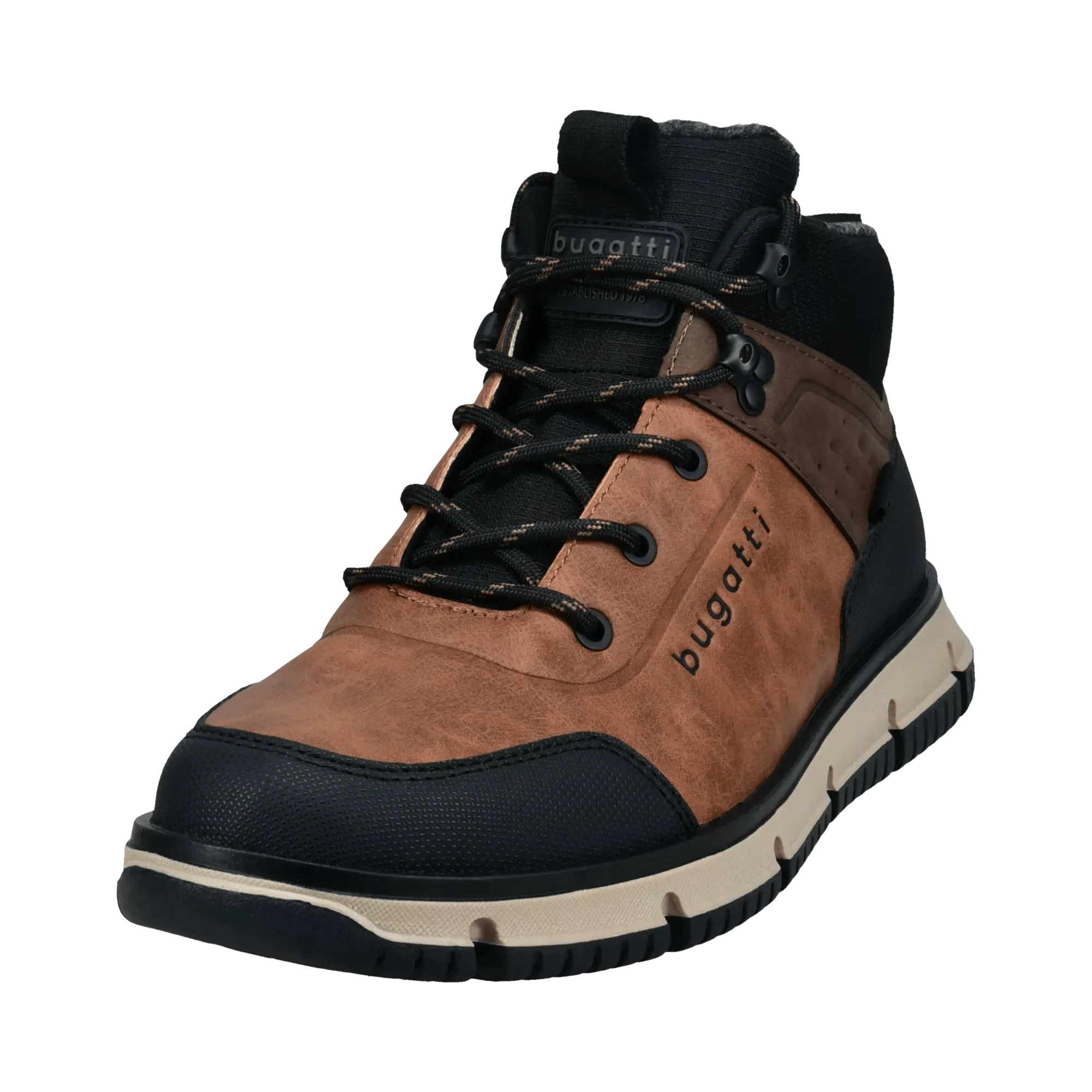Schnürstiefel cognac