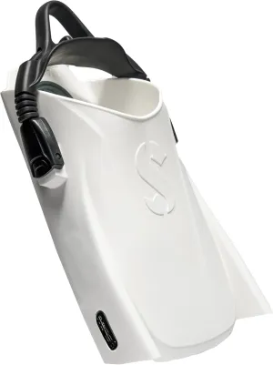 SCUBAPRO Modular Fin System Open Heel Boot-Fit Pocket for Scuba Diving, Small, White