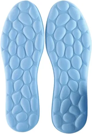 Shock-Absorbing Insoles Women Men Breathable Sports Sweat-Absorbing Deodorant High-Elasticity Insole (Color : D, Size : 35-36) (D 39)