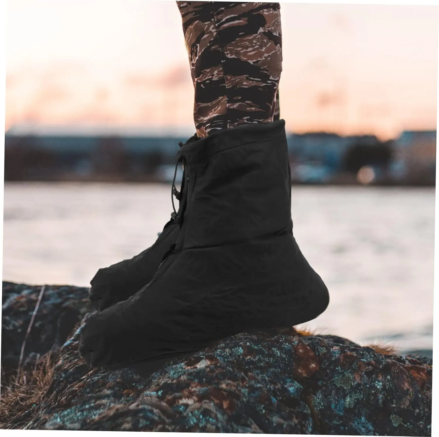 Shoe Cover Waterproof Shoes Coversilicon Rainy Rain Shoes Cover Over The Shoe Rain Boots Mens Rainboots