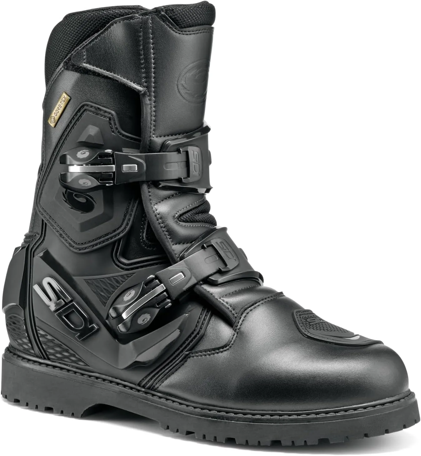 Sidi | Touring Motorcycle Boots, Professional Motocross Boots for Men MID ADVENTURE 2 GORE, Micro-Adjustable Buckles, GORE-TEX, Velcro Strap
