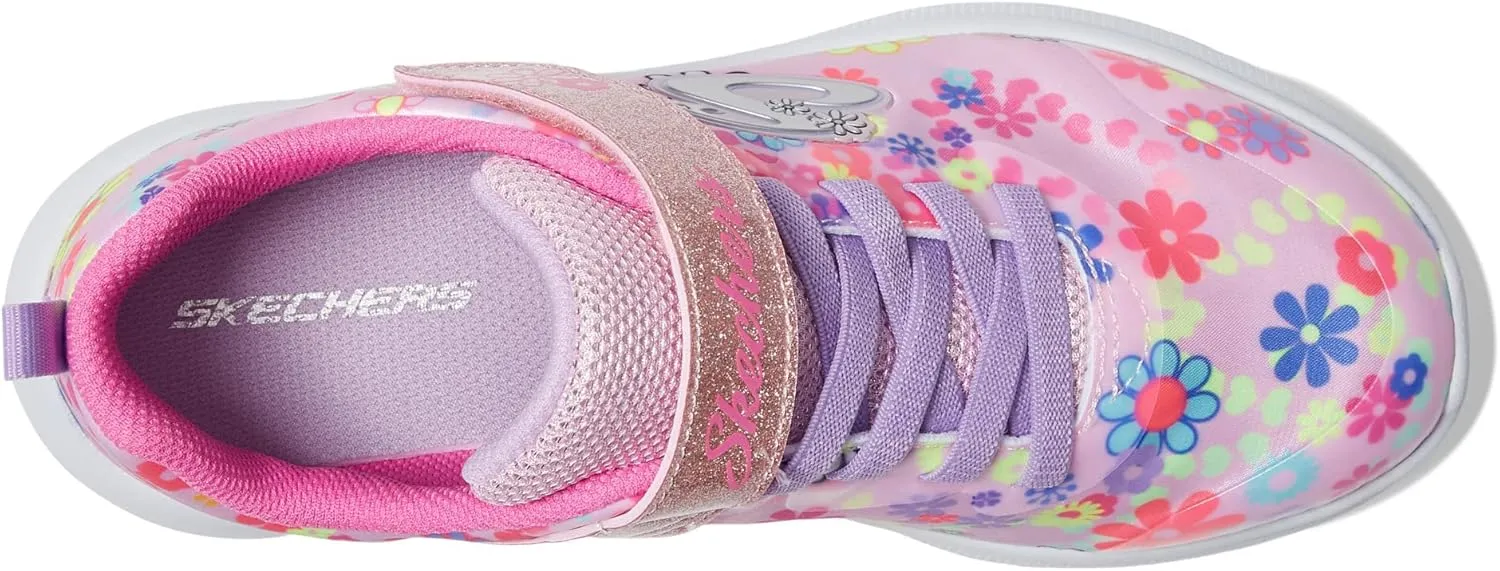 Skechers Girl's Microspec (Little Big Kid) Sneaker