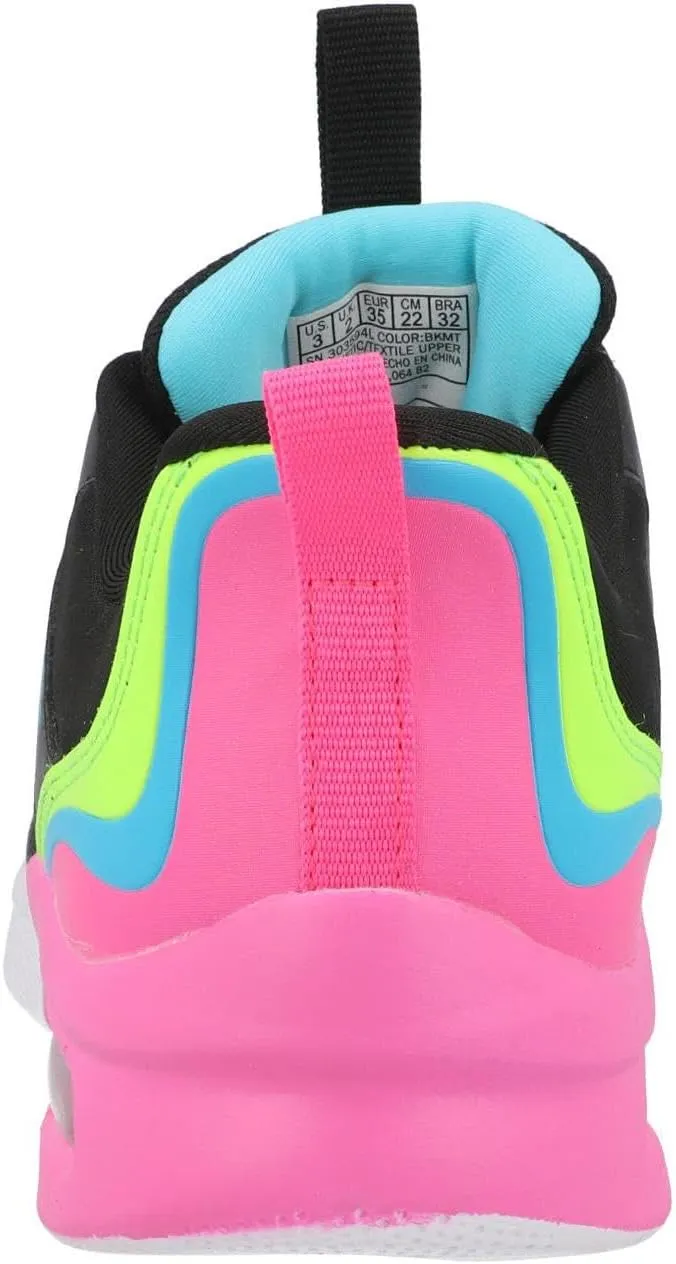 Skechers Girl's Microspec Max-Color Trifecta Sneaker