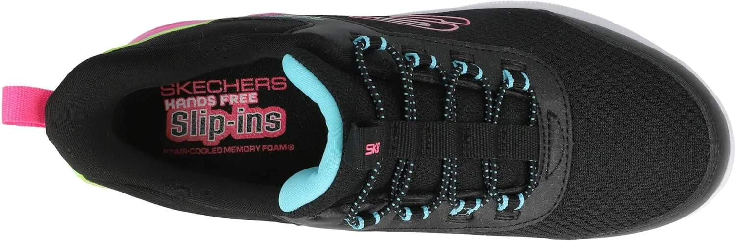Skechers Girl's Microspec Max-Color Trifecta Sneaker