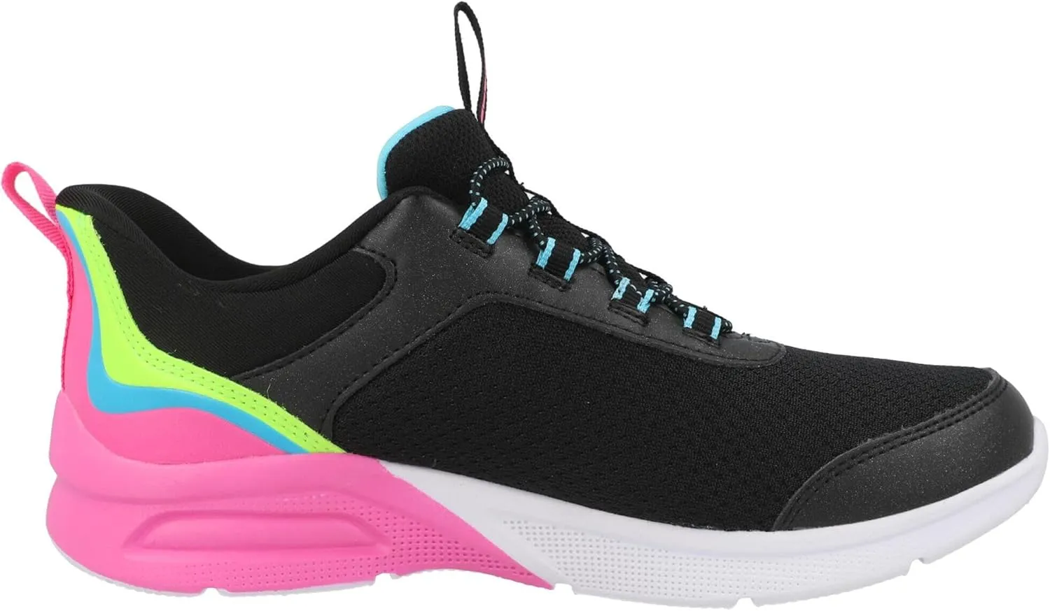 Skechers Girl's Microspec Max-Color Trifecta Sneaker