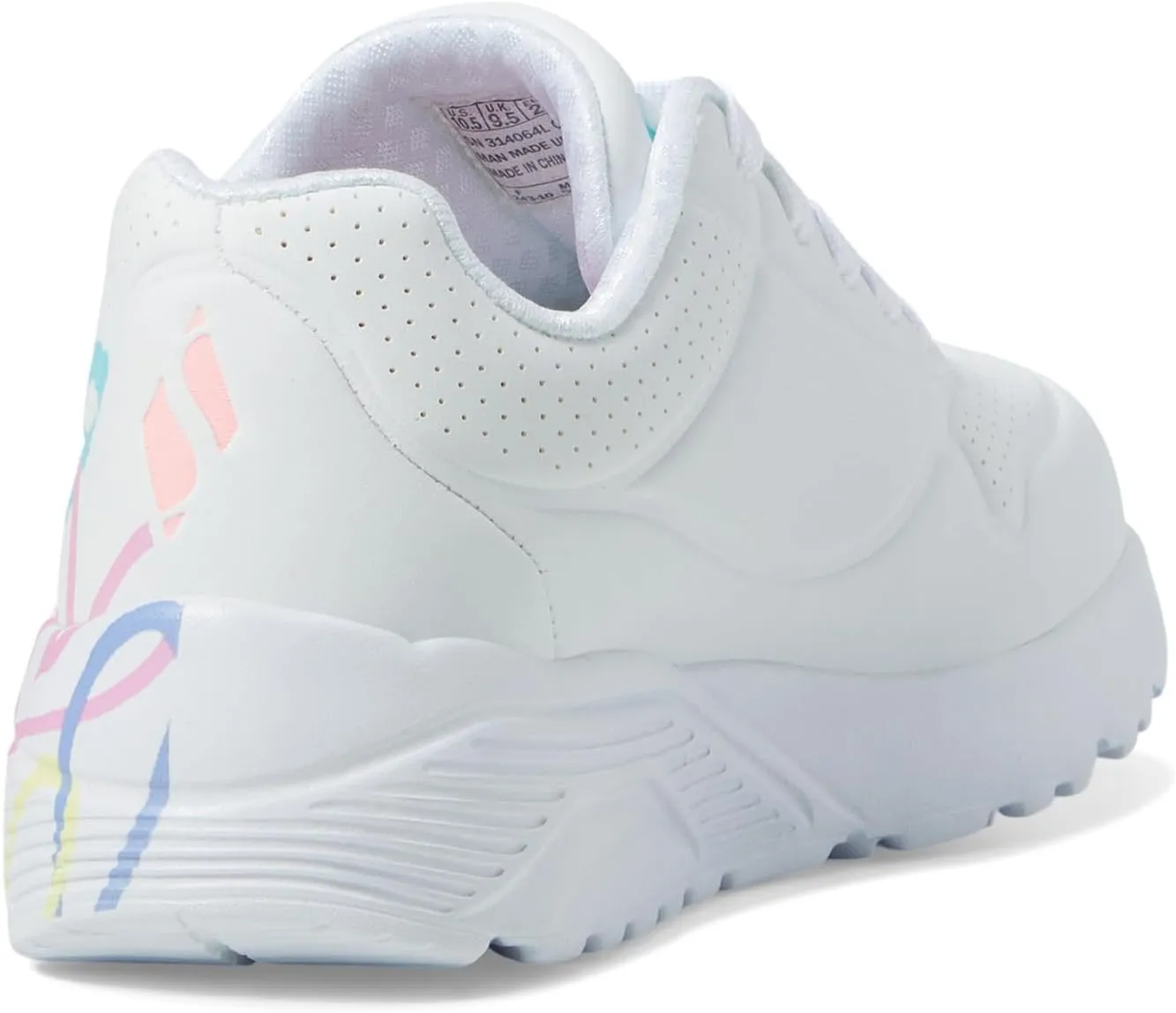 Skechers Girls' Uno Lite spread the Love