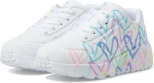 Skechers Girls' Uno Lite spread the Love