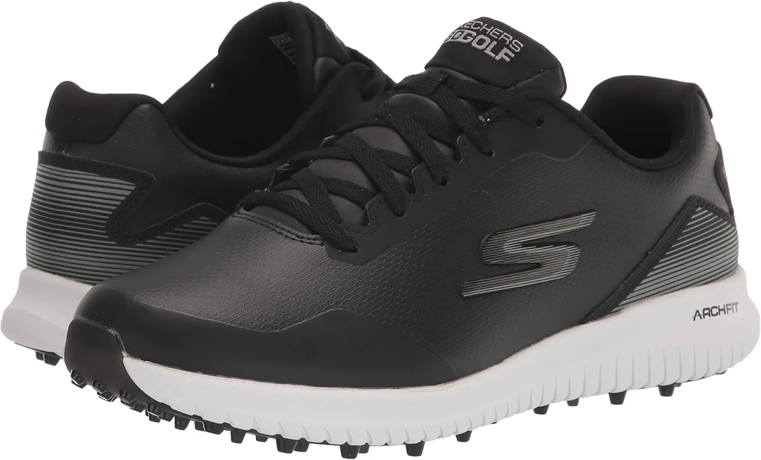 Skechers Men's Max 2 Arch Fit Waterproof Spikeless Golf Shoe Sneaker