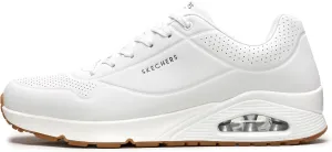 Skechers Men's Uno-Stand on Air Sneaker, White, 12