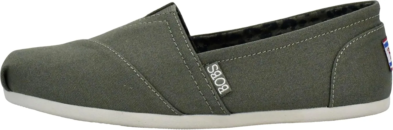 Skechers Women's Bobs Plush-Peace & Love Ballet Flat