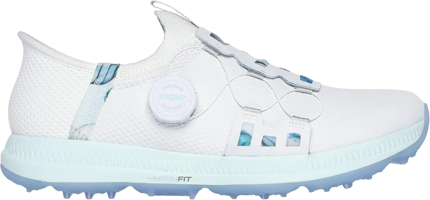 Skechers Women's Elite 5 Arch Fit Waterproof Slip in Sneaker