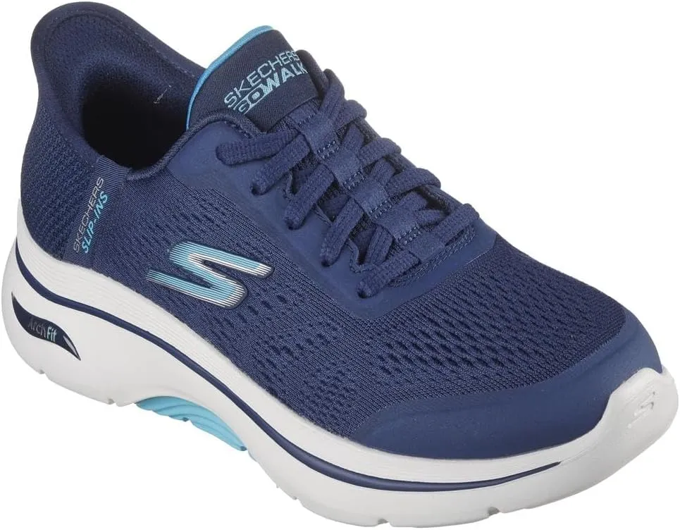 Skechers Women's Go Walk Arch Fit 2.0 Valencia Hands Free Slip-ins Sneaker