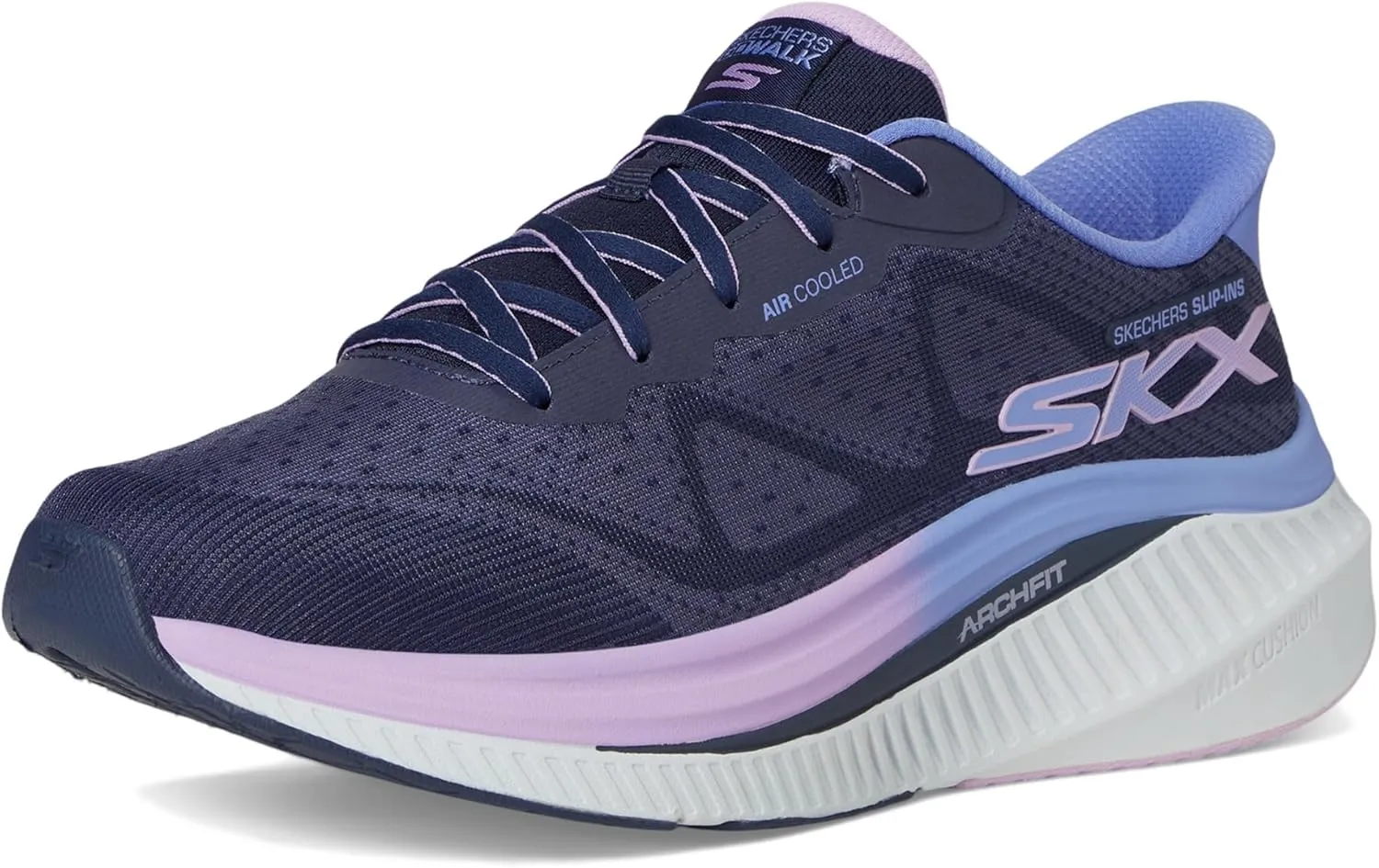 Skechers Women's Max Cushioning Arch Fit Areena Hands Free Slip-ins Sneaker