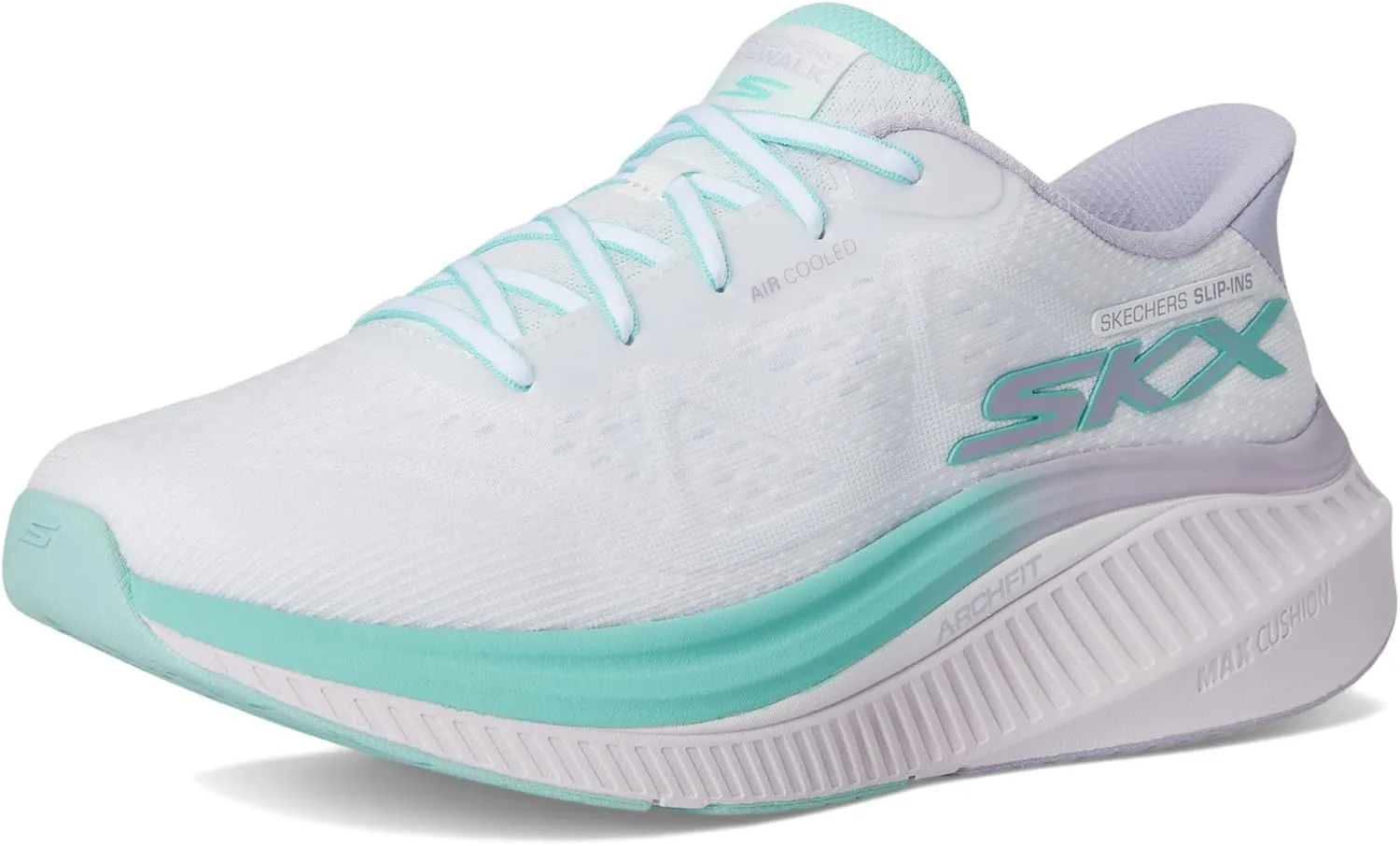 Skechers Women's Max Cushioning Arch Fit Areena Hands Free Slip-ins Sneaker