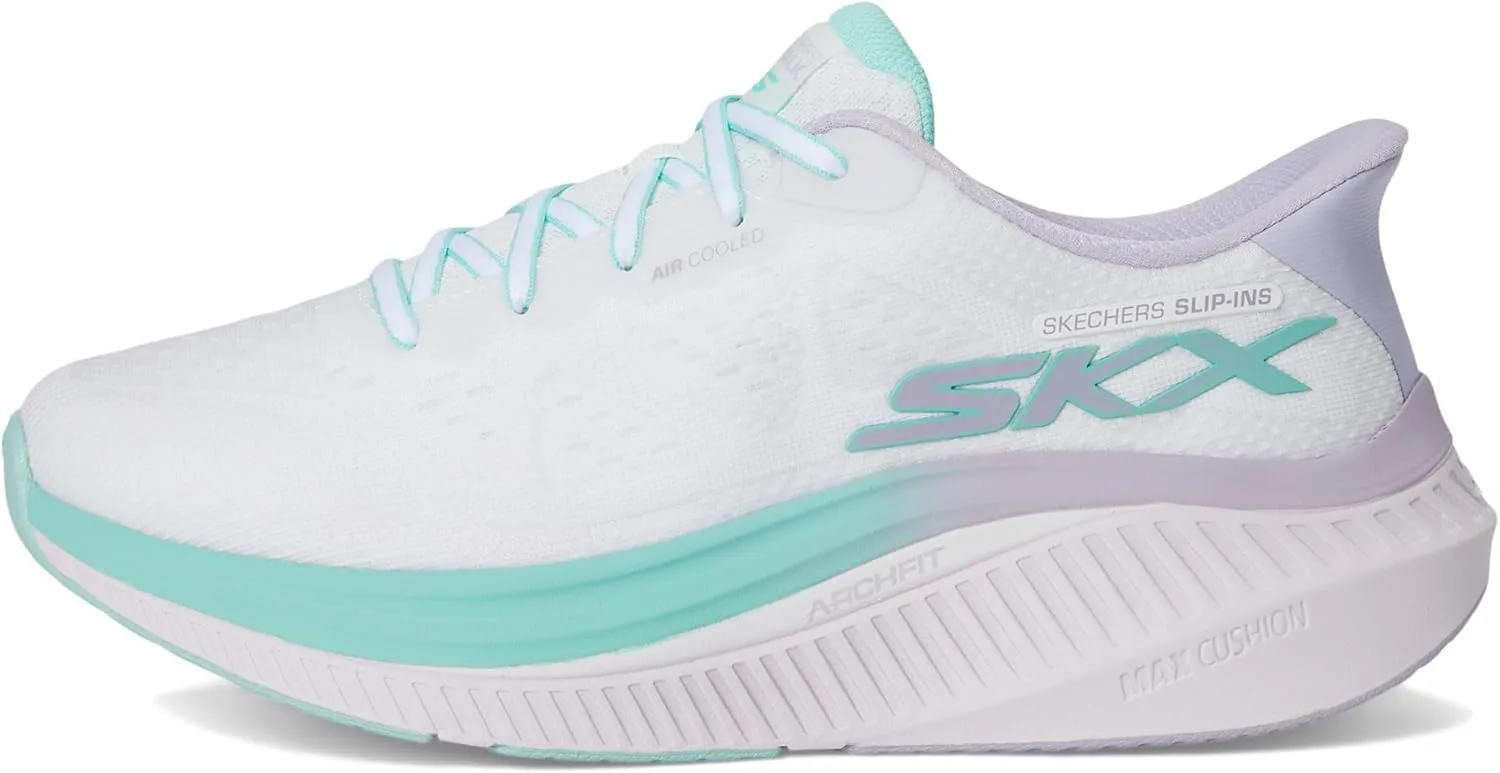 Skechers Women's Max Cushioning Arch Fit Areena Hands Free Slip-ins Sneaker
