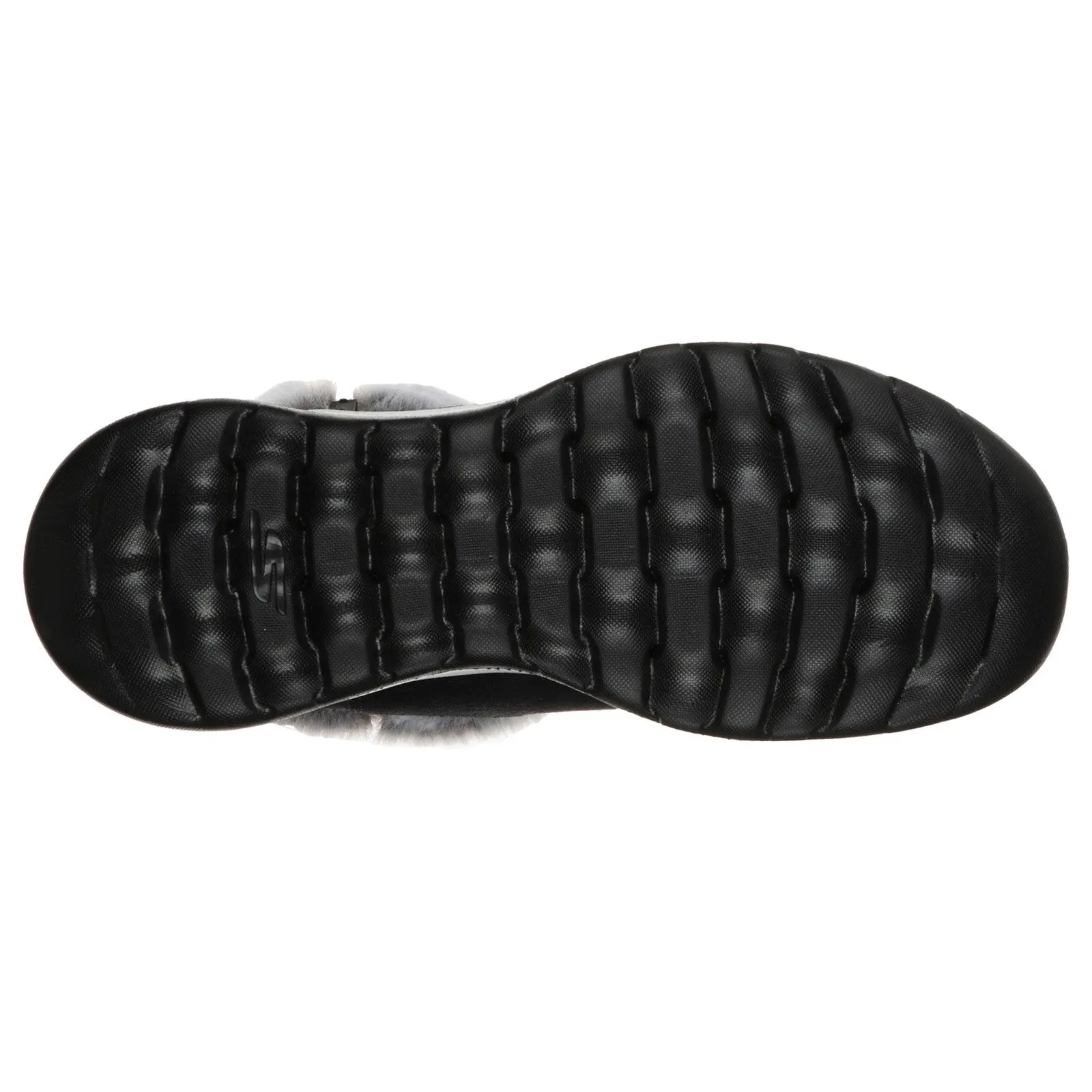 Skechers Womens On The Go Joy Savvy Wide 144003W-BKGY Black/Grey Slip On Shoe
