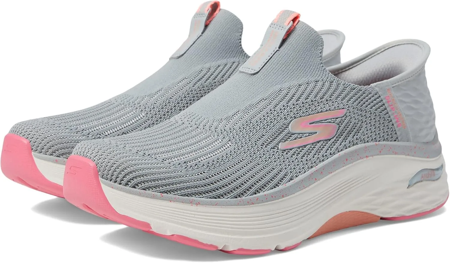Skechers Women's Slip-ins: Max Cushioning Arch Fit Slip-On Walking Shoes Sneaker