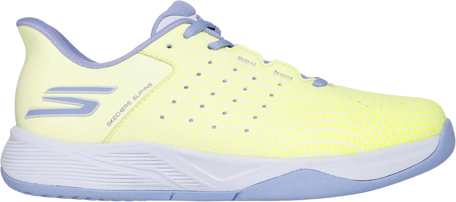 Skechers Womens Viper Court Reload Hands Free Slip-Ins Sneaker