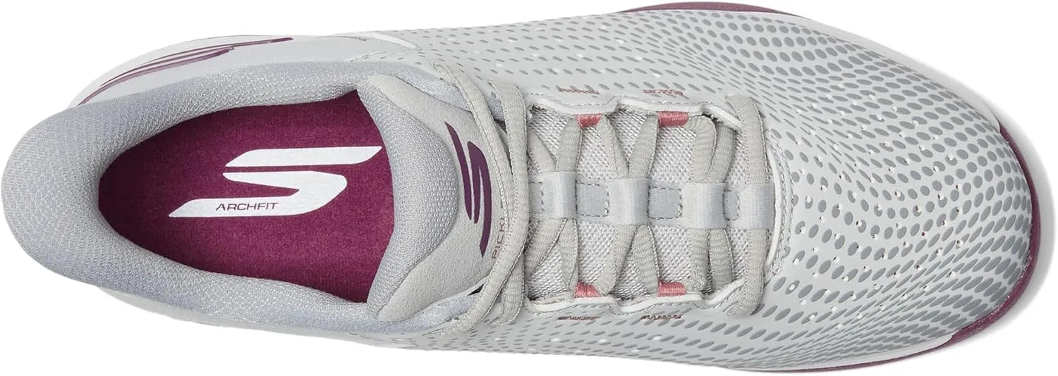 Skechers Womens Viper Court Reload Hands Free Slip-Ins Sneaker
