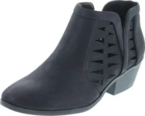 Soda Chance Women's Closed Toe Multi Strap Ankle Bootie