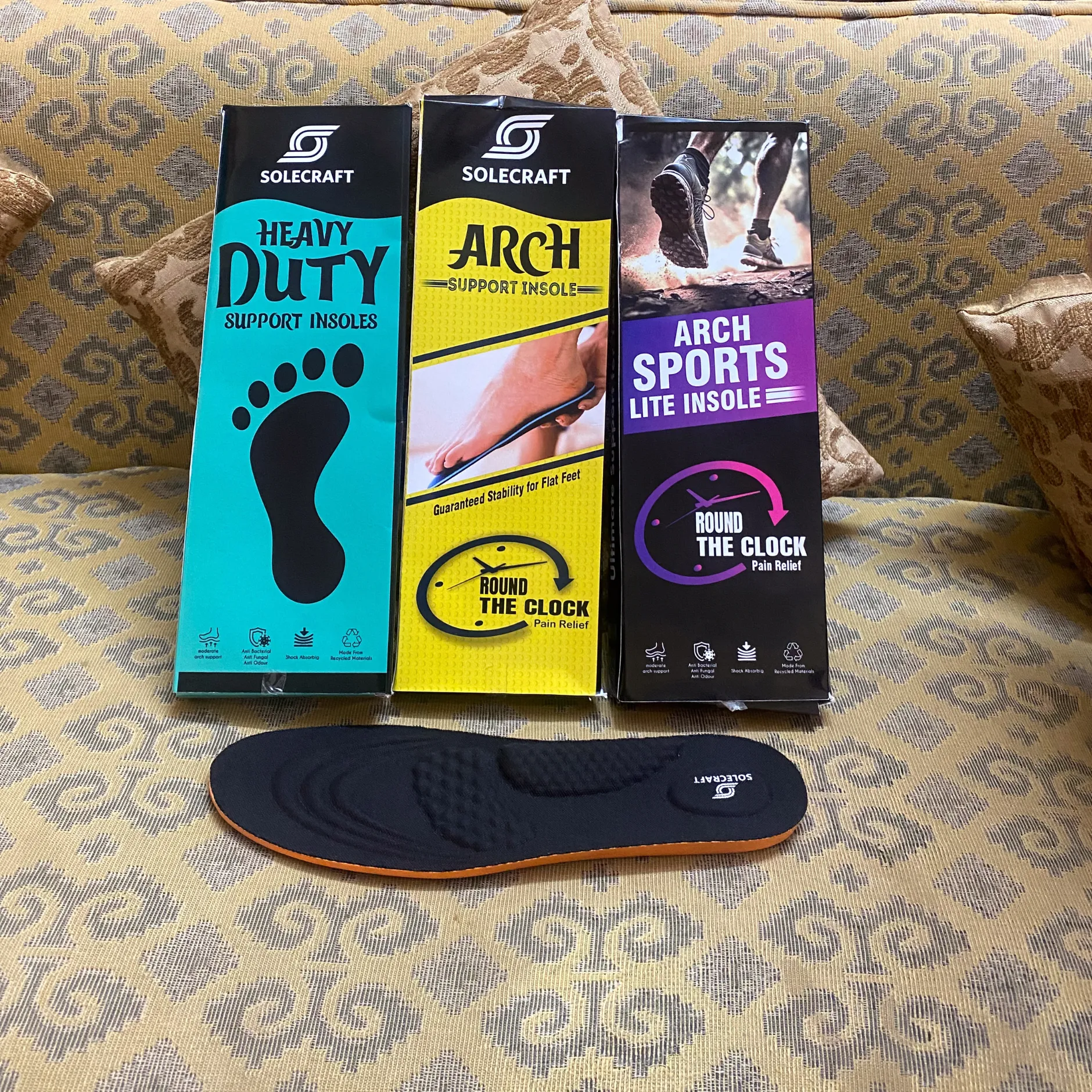 Solecraft Arch Support   Insole (Rigid support)