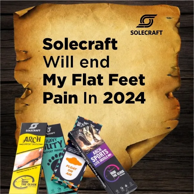 Solecraft Arch Support   Insole (Rigid support)