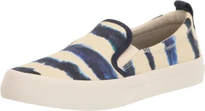 Sperry Women's Crest Twin Gore Sneaker, Navy TIE DYE, 8